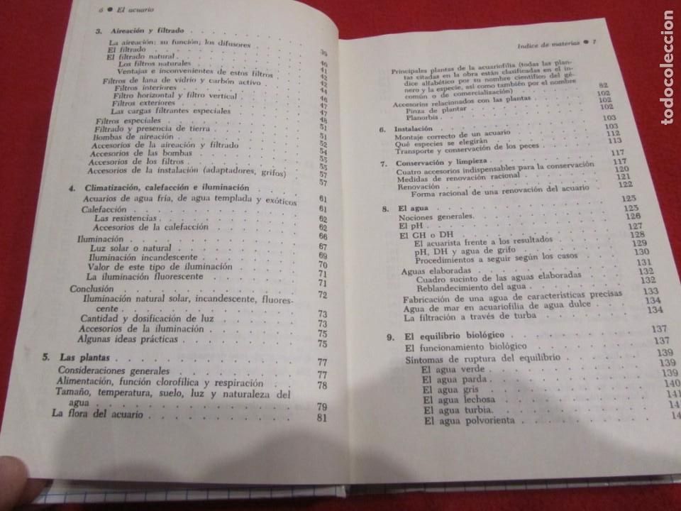 Libros de segunda mano: EL ACUARIO, PECES, POR H.FABRE, EDICIONES DAIMON - Foto 5