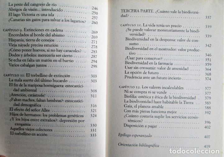 Libros de segunda mano: LA NATURALEZA EN PELIGRO – MIGUEL DELIBES DE CASTRO - Foto 6 - 247302860