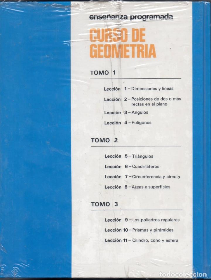 Libros de segunda mano de ciencias: CURSO DE GEOMETRIA. 2. (Sin profesor). Centro Estudios F. Pr. Md. - Foto 2