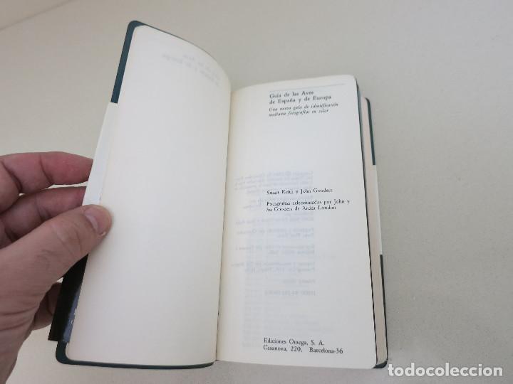 Libros de segunda mano: Gu&iacute;a de las aves de Espa&ntilde;a y Europa editorial Omega - Foto 3