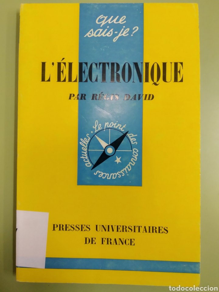 Libros de segunda mano de ciencias: LELECTRONIQUE REGIS DAVID 1969 - Foto 1