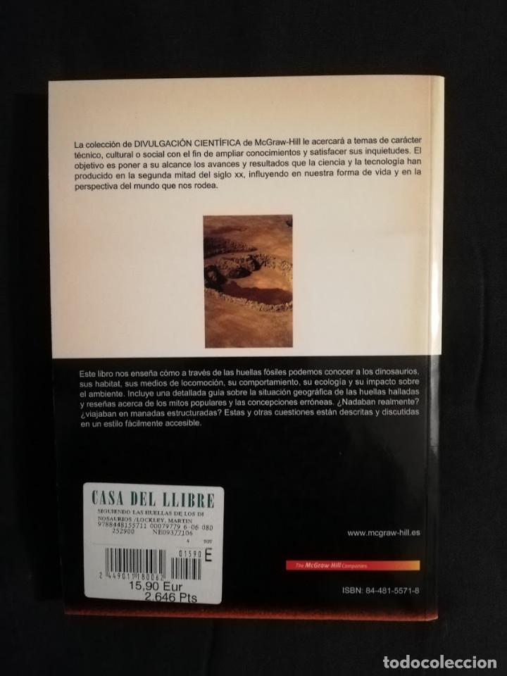 Libros de segunda mano: SIGUIENDO LAS HUELLAS DE LOS DINOSAURIOS - MARTIN LOCKLEY - Foto 2
