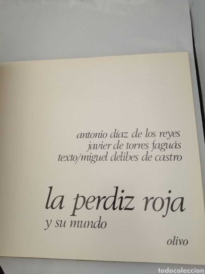 Libros de segunda mano: LA PERDIZ ROJA Y SU MUNDO (PRIMERA EDICI&Oacute;N) - Foto 4