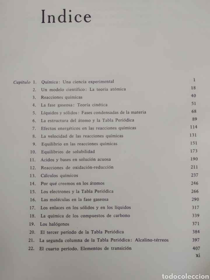 Libros de segunda mano de ciencias: QU&Iacute;MICA UNA CIENCIA EXPERIMENTAL TECHNICAL EDUCATION MATERIAL ESTUDIO 1966 - Foto 2