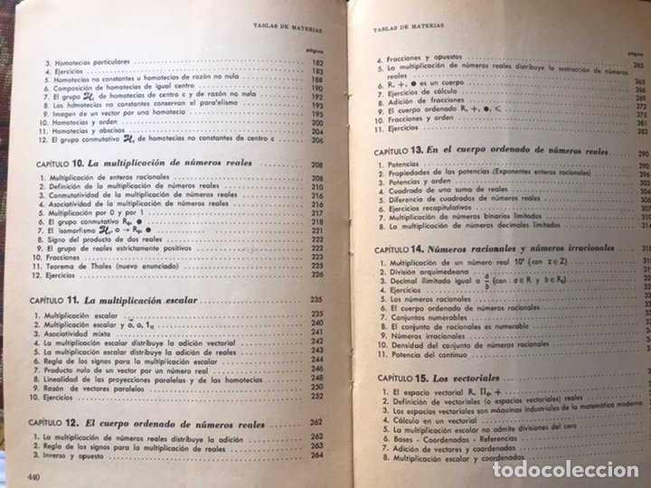 Libros de segunda mano de ciencias: Matem&aacute;tica moderna II. Papy. Editorial universitaria de Buenos Aires - Foto 7
