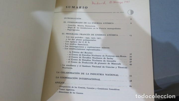 Libros de segunda mano de ciencias: Commissariat &agrave; l&acute;&eacute;nergie atomique. 1945-1956. VV.AA - Foto 2