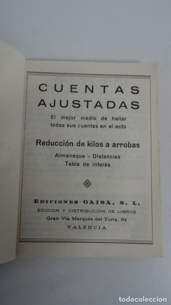 Libros de segunda mano de ciencias: LIBRO DE CUENTAS AJUSTADAS, Ediciones Gaisa SL - Foto 4