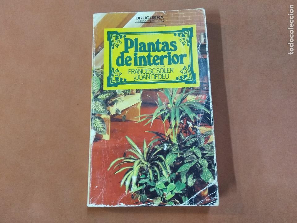 Libros de segunda mano: plantas de interior - francesc soler y joan dedeu - JDB - Foto 1