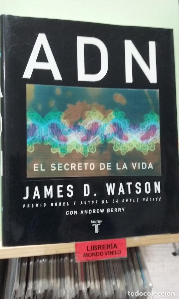 Libros de segunda mano: ADN, el secreto de la vida. James D. Watson. Editorial Taurus - Foto 1