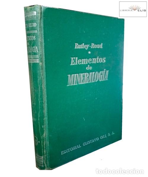 Libros de segunda mano: ELEMENTOS DE MINERALOG&Iacute;A. Rutley, F. - Foto 1