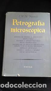 Libros de segunda mano: petrograf&iacute;a microscopica E W M Heinrich - Foto 1
