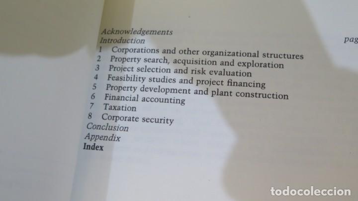 Libros de segunda mano: FINANCE FOR MINE MANAGEMENT. WANLESS - Foto 2