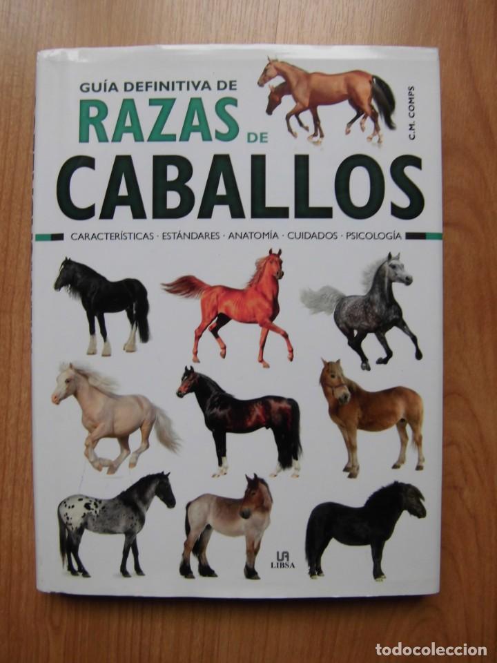 Libros de segunda mano: GU&Iacute;A DEFINITIVA DE RAZAS DE CABALLOS LIBSA C.M. COMPS - Foto 1
