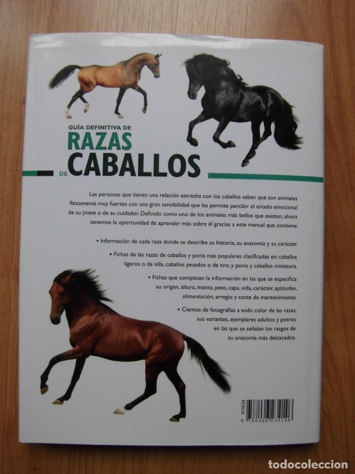 Libros de segunda mano: GU&Iacute;A DEFINITIVA DE RAZAS DE CABALLOS LIBSA C.M. COMPS - Foto 2