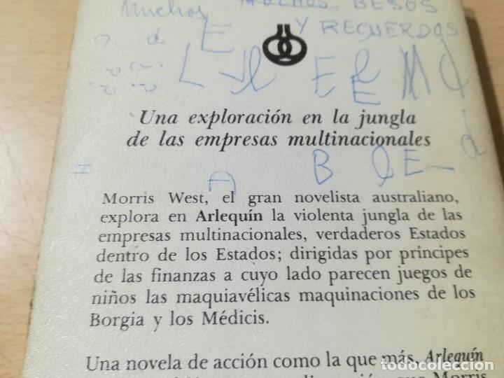 Libros de segunda mano: ARLEQUIN / MORRIS WEST / POMAIRE / CONS-119 - Foto 3