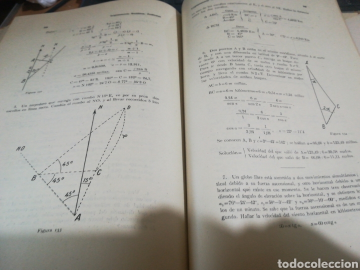 Libros de segunda mano de ciencias: Trigonometr&iacute;a rectil&iacute;nea y esf&eacute;rica - I. Fossi - 1943 - Foto 13
