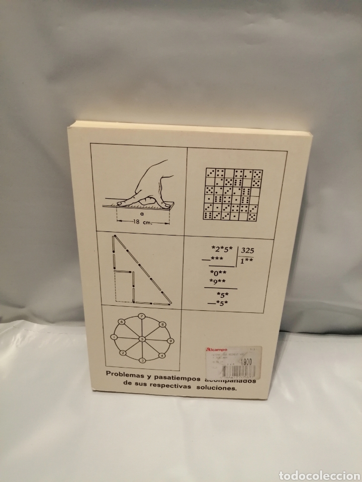 Libros de segunda mano de ciencias: MATEM&Aacute;TICAS RECREATIVAS (PERFECTO ESTADO) - Foto 2