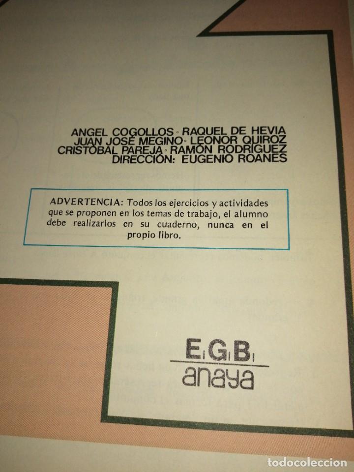 Libros de segunda mano de ciencias: Libro 4 de EGB MATEM&Aacute;TICAS editorial ANAYA LOS N&Uacute;MEROS Y YO colegio a&ntilde;o 1982 - Foto 2