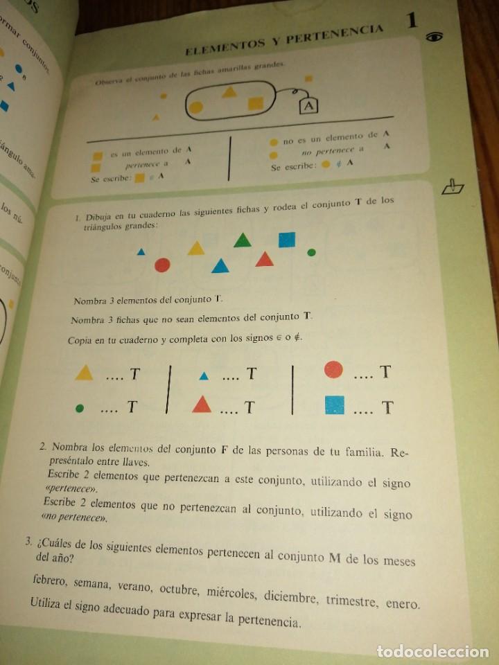 Libros de segunda mano de ciencias: Libro 4 de EGB MATEM&Aacute;TICAS editorial ANAYA LOS N&Uacute;MEROS Y YO colegio a&ntilde;o 1982 - Foto 3
