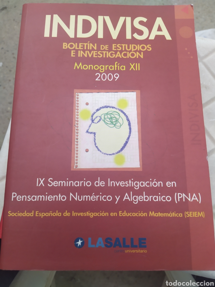 Libri di seconda mano: Seminario de investigaci&oacute;n en pensamiento Num&eacute;rico y algebraico PNA Indivisa Monograf&iacute;as XII 2009