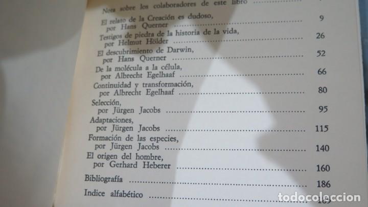 Libros de segunda mano: DEL ORIGEN DE LAS ESPECIES. HANS QUERNER - Foto 2