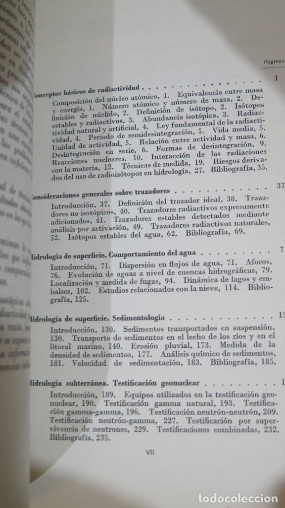 Libros de segunda mano de ciencias: ISOTOPOS EN HIDROLOGIA. ANTONIO PLATA - Foto 2