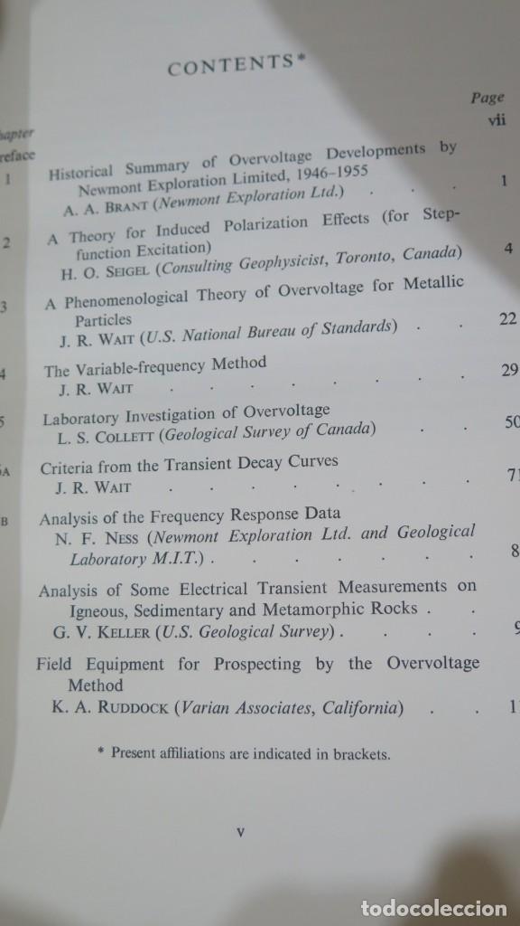 Libros de segunda mano: OVERVOLTAGE RESEARCH AND GEOPHYSICAL APPLICATIONS. WAIT - Foto 3