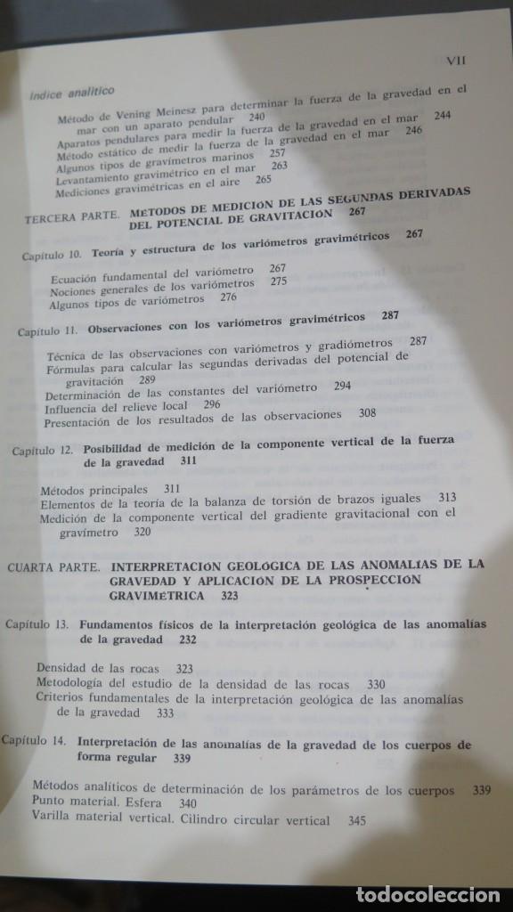Libros de segunda mano: CURSO DE PROSPECCION GRAVIMETRICA. MIRONOV - Foto 4