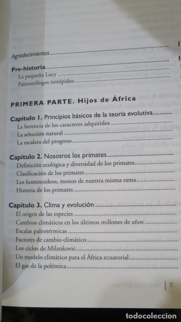 Libros de segunda mano: LA ESPECIE ELEGIDA. J.L.ARSUAGA. I.MARTINEZ - Foto 2