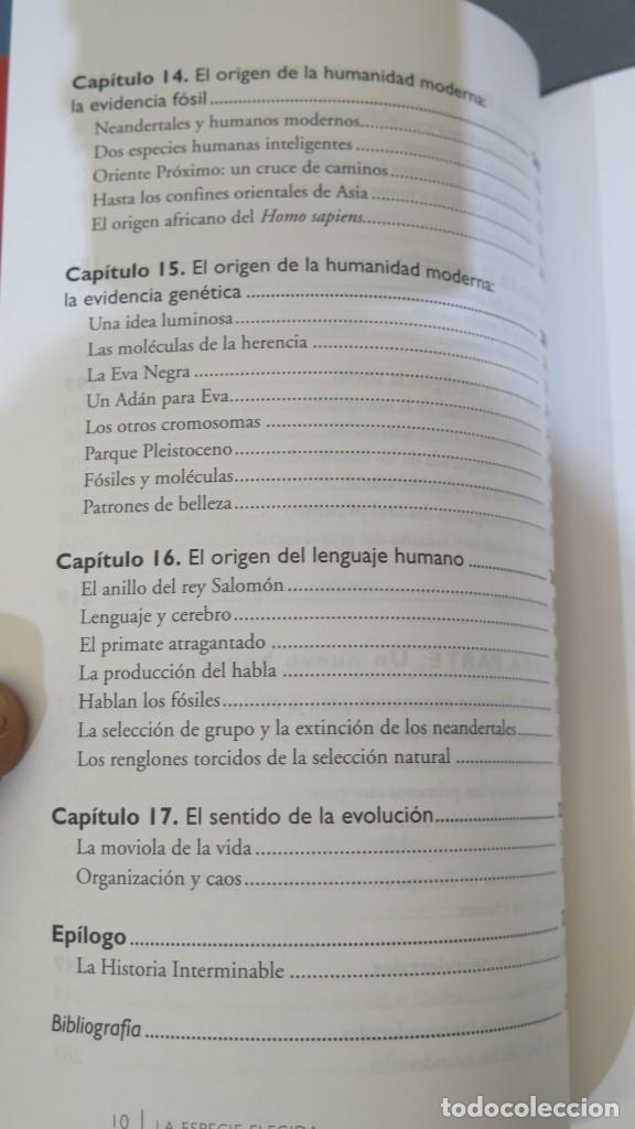 Libros de segunda mano: LA ESPECIE ELEGIDA. J.L.ARSUAGA. I.MARTINEZ - Foto 5
