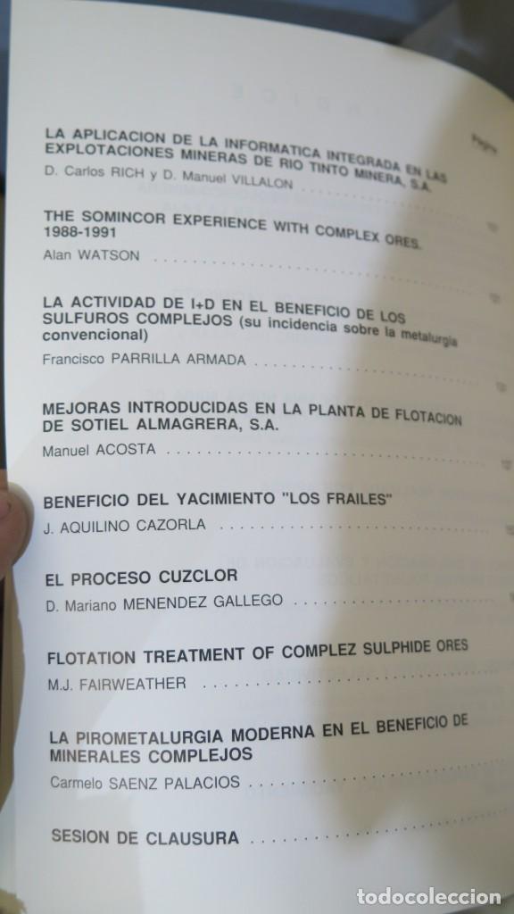 Libros de segunda mano: LOS SULFUROS COMPLEJOS DEL SUROESTE DE ESPA&Ntilde;A - Foto 3
