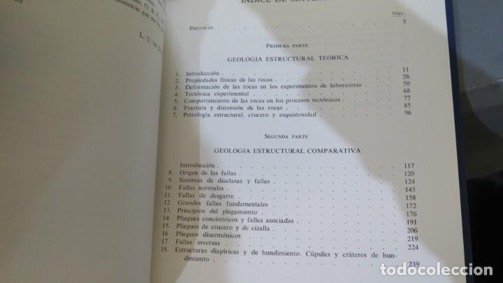 Libros de segunda mano: GEOLOGIA ESTRUCTURAL. SITTER - Foto 2