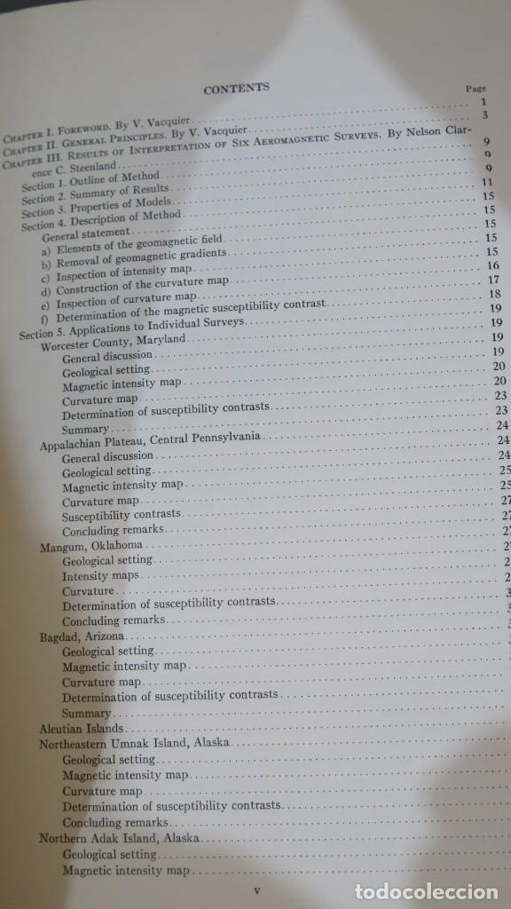 Libros de segunda mano: INTERPRETATION OF AEROMAGNETIC MAPS. VV.AA - Foto 4