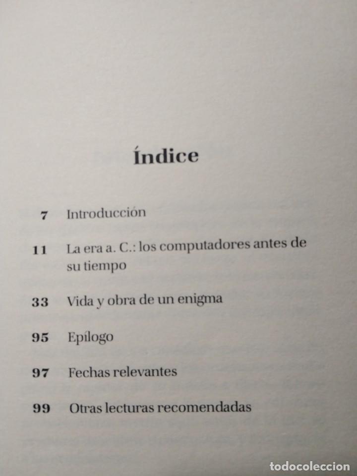 Libros de segunda mano de ciencias: TURING Y EL ORDENADOR PAUL STRATHERN - Foto 3