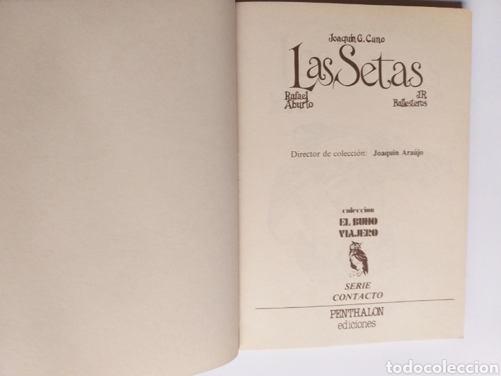 Libros de segunda mano: Las setas Joaqu&iacute;n G Cano - Foto 6