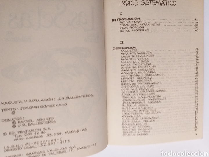 Libros de segunda mano: Las setas Joaqu&iacute;n G Cano - Foto 8