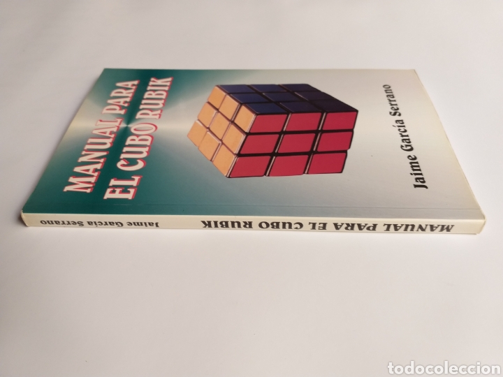 Libros de segunda mano de ciencias: Manual para el cubo Rubik Jaime Garc&iacute;a Serrano .. matenumeros - Foto 3
