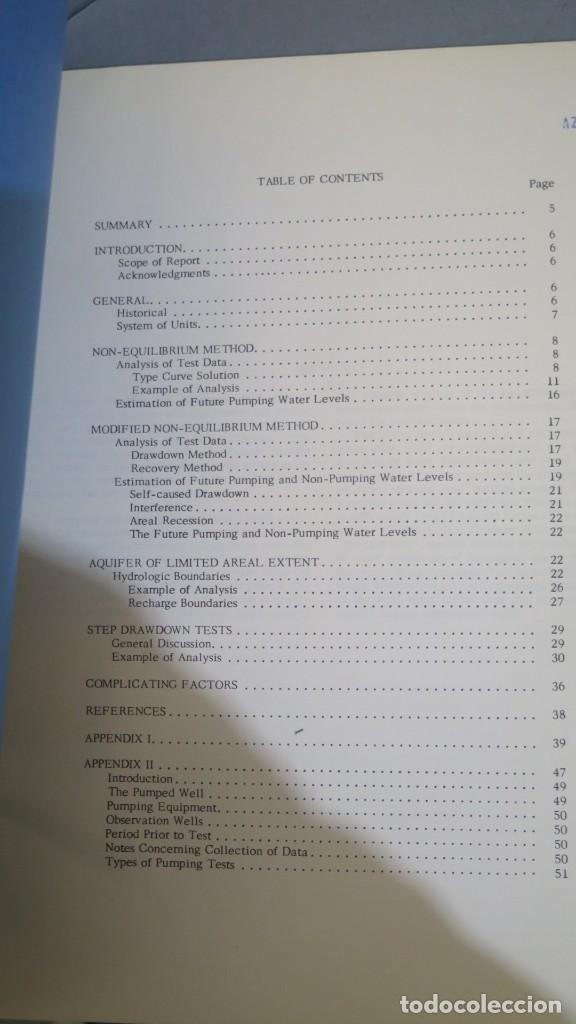 Libros de segunda mano: SELECTED METHODS FOR PUMPING TEST ANALYSIS. VV.AA - Foto 2