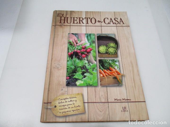 Libros de segunda mano: MAR&Iacute;A MA&Ntilde;ERU El huerto en casa W6533 - Foto 1
