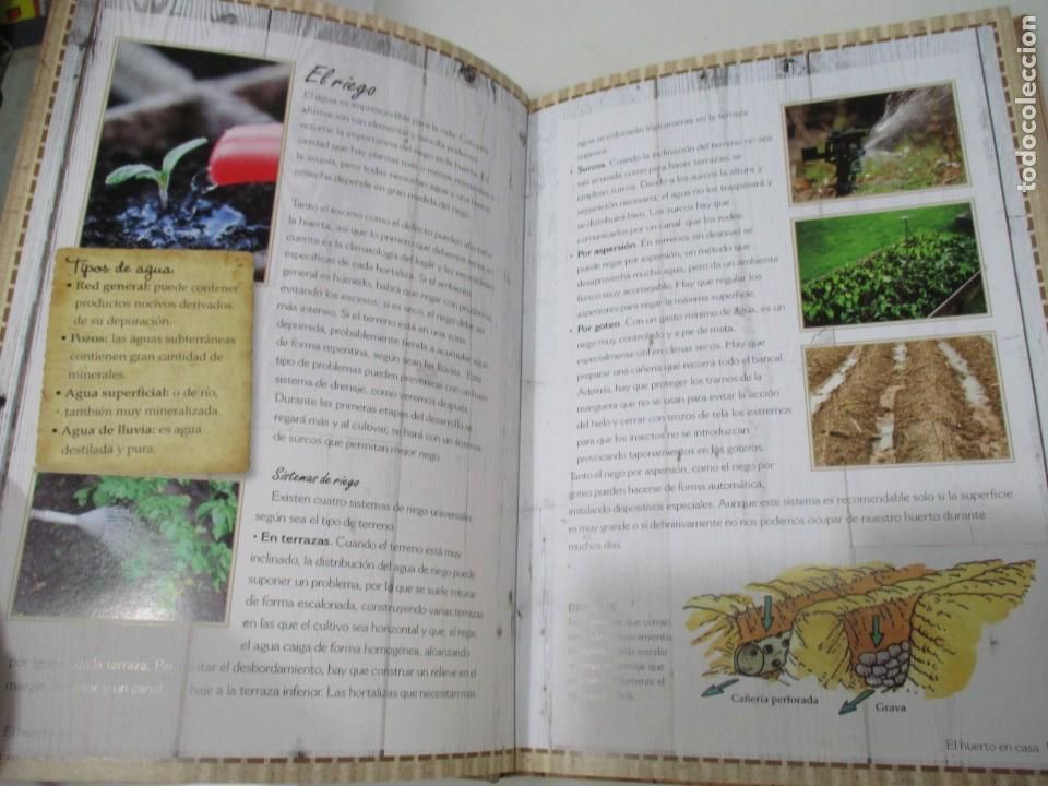 Libros de segunda mano: MAR&Iacute;A MA&Ntilde;ERU El huerto en casa W6533 - Foto 4