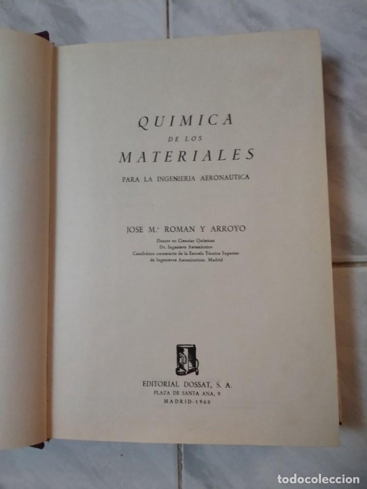 Libros de segunda mano de ciencias: Qu&iacute;mica de materiales - Foto 2