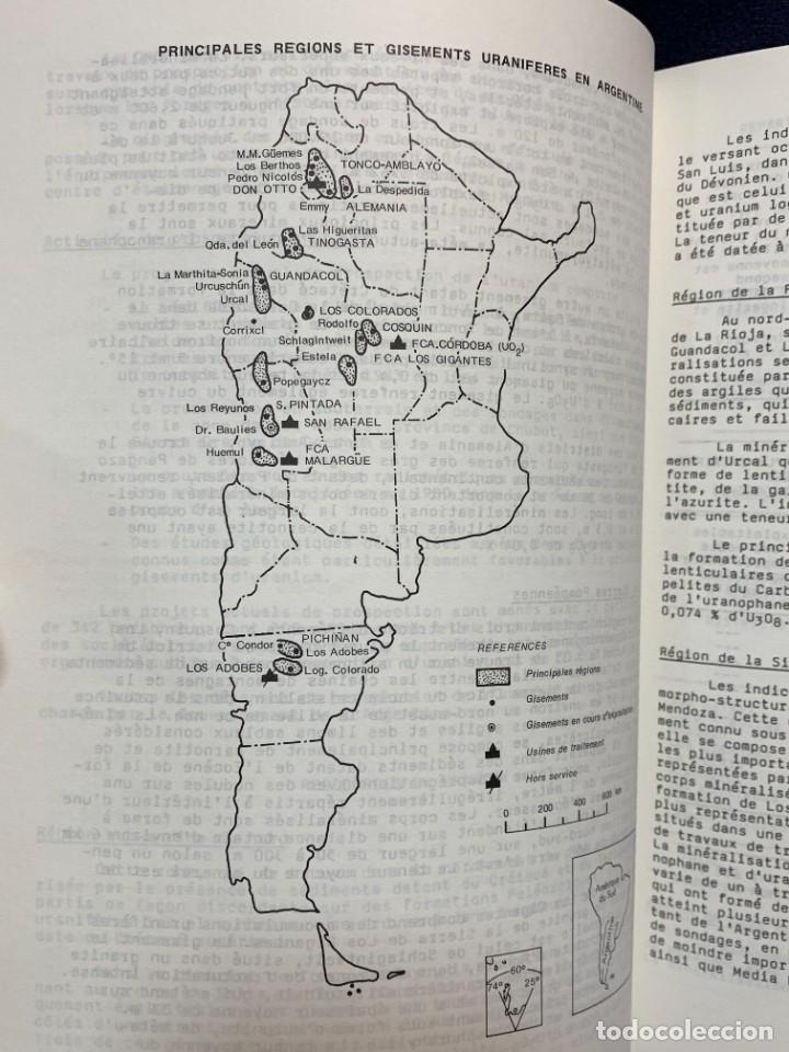Libros de segunda mano: LIBRO GEOLOGIA FRANCES URANIUM RESSOURCES PRODUCTION DEMANDE URANIO 27X20X2CMS - Foto 4