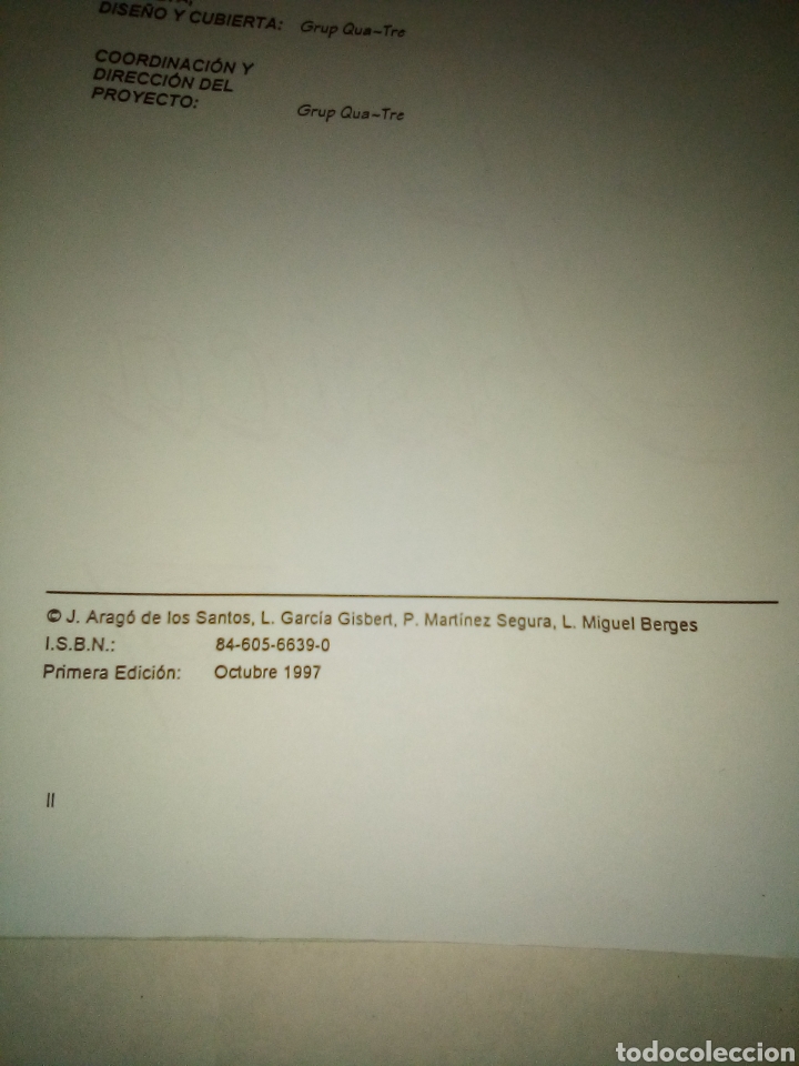 Libros de segunda mano de ciencias: Cuadernos de f&iacute;sica 3, grup qua tre - Foto 4