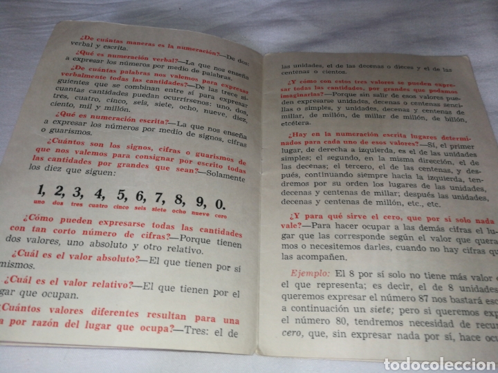 Libros de segunda mano de ciencias: TABLAS Y DEFINICIONES ARITM&Eacute;TICA. 1969 - Foto 2