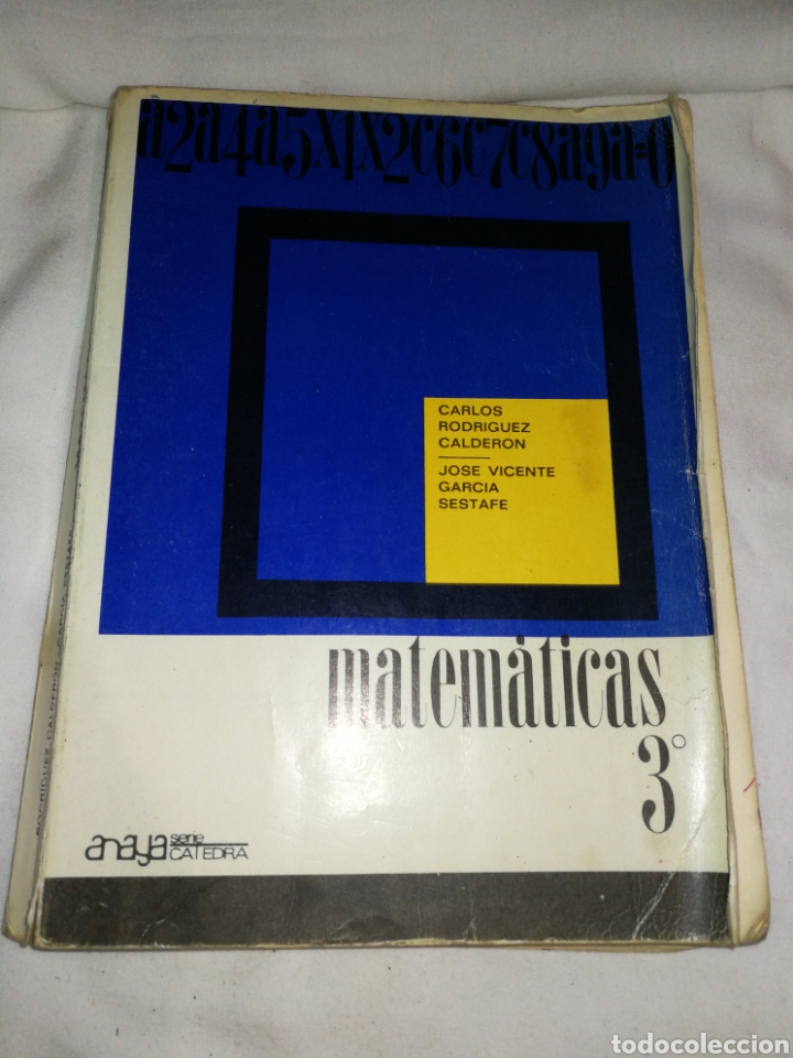 Libros de segunda mano de ciencias: A&Ntilde;O 1969, MATEMATICAS ANAYA, TERCER CURSO. - Foto 1