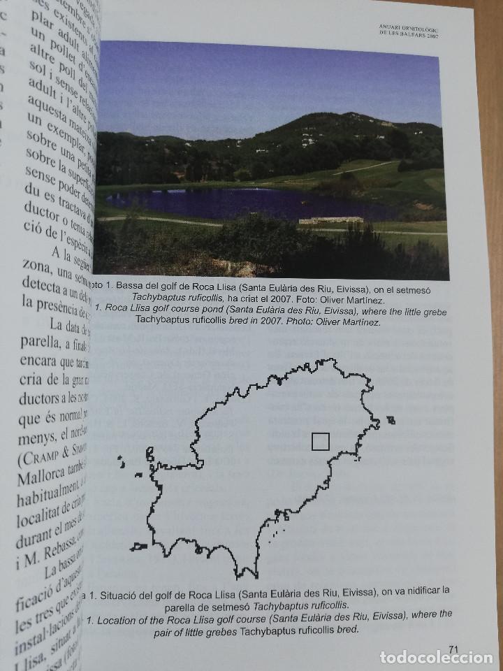 Libros de segunda mano: ANUARI ORNITOL&Ograve;GIC DE LES BALEARS. VOLUM 22 (2007) - Foto 5