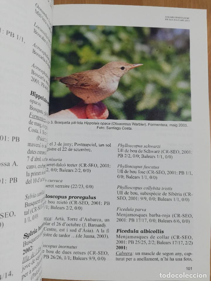 Libros de segunda mano: ANUARI ORNITOL&Ograve;GIC DE LES BALEARS. VOLUM 18 (2003) - Foto 6