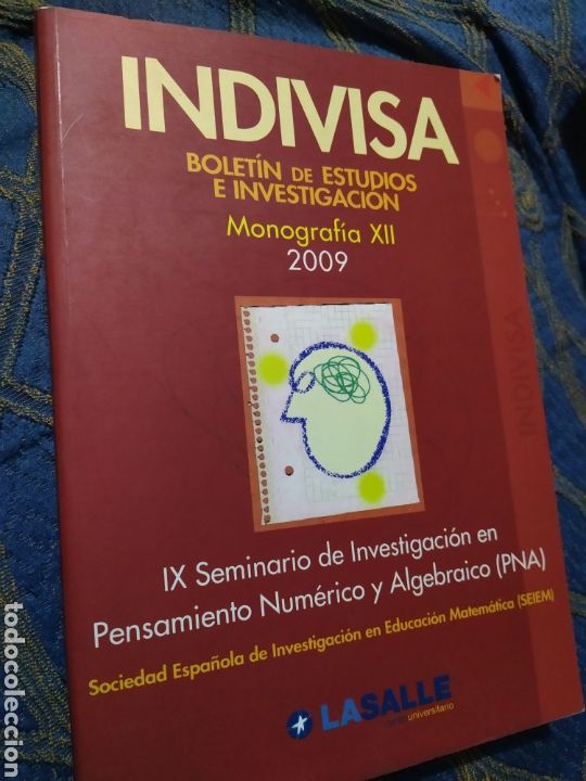 Gebrauchte B&uuml;cher der Wissenschaften: IX Seminario de investigaci&oacute;n en pensamiento num&eacute;rico y algebraico PNA Indivisa 2009