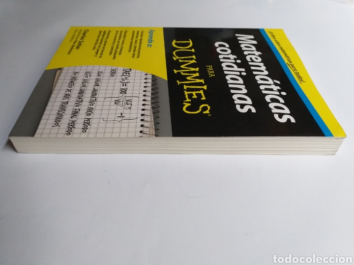 Libros de segunda mano de ciencias: Matem&aacute;ticas cotidianas para dummies Charles seiter . . . Temas matem&aacute;ticas - Foto 4