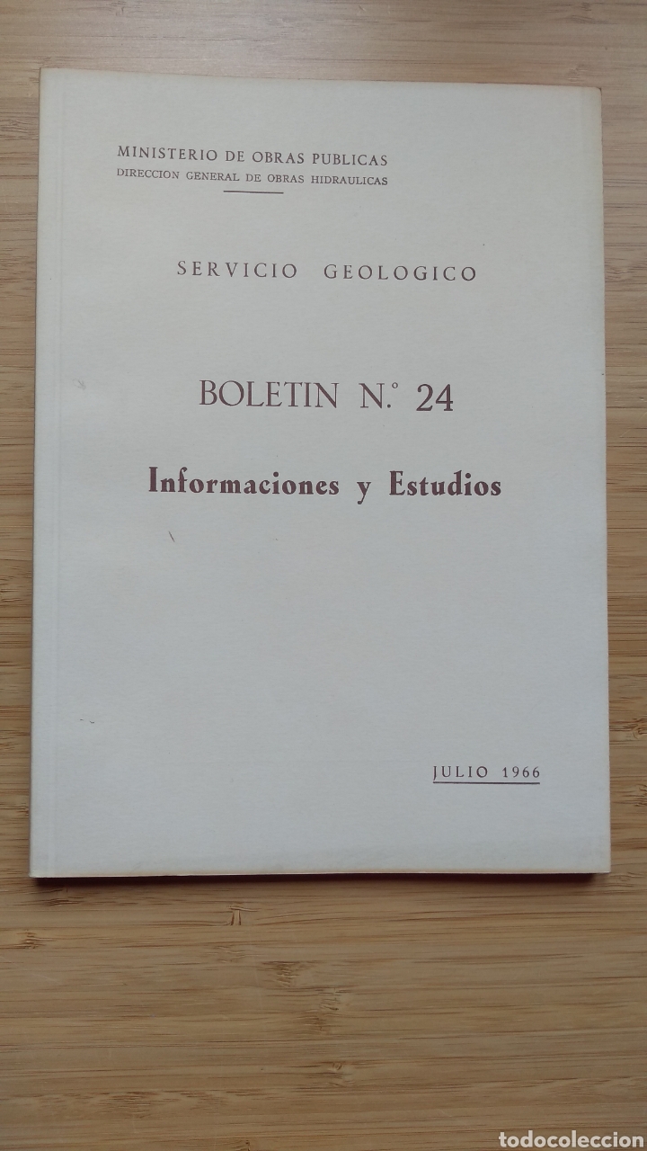 Libros de segunda mano: Servicio Geol&oacute;gico. Bolet&iacute;n n&ordm; 24 - VVAA - Foto 1